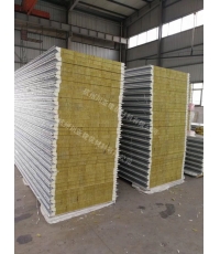彩钢岩棉板04